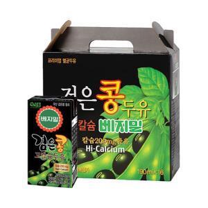 [정식품] 베지밀검은콩고칼슘두유 (190ml*16팩)